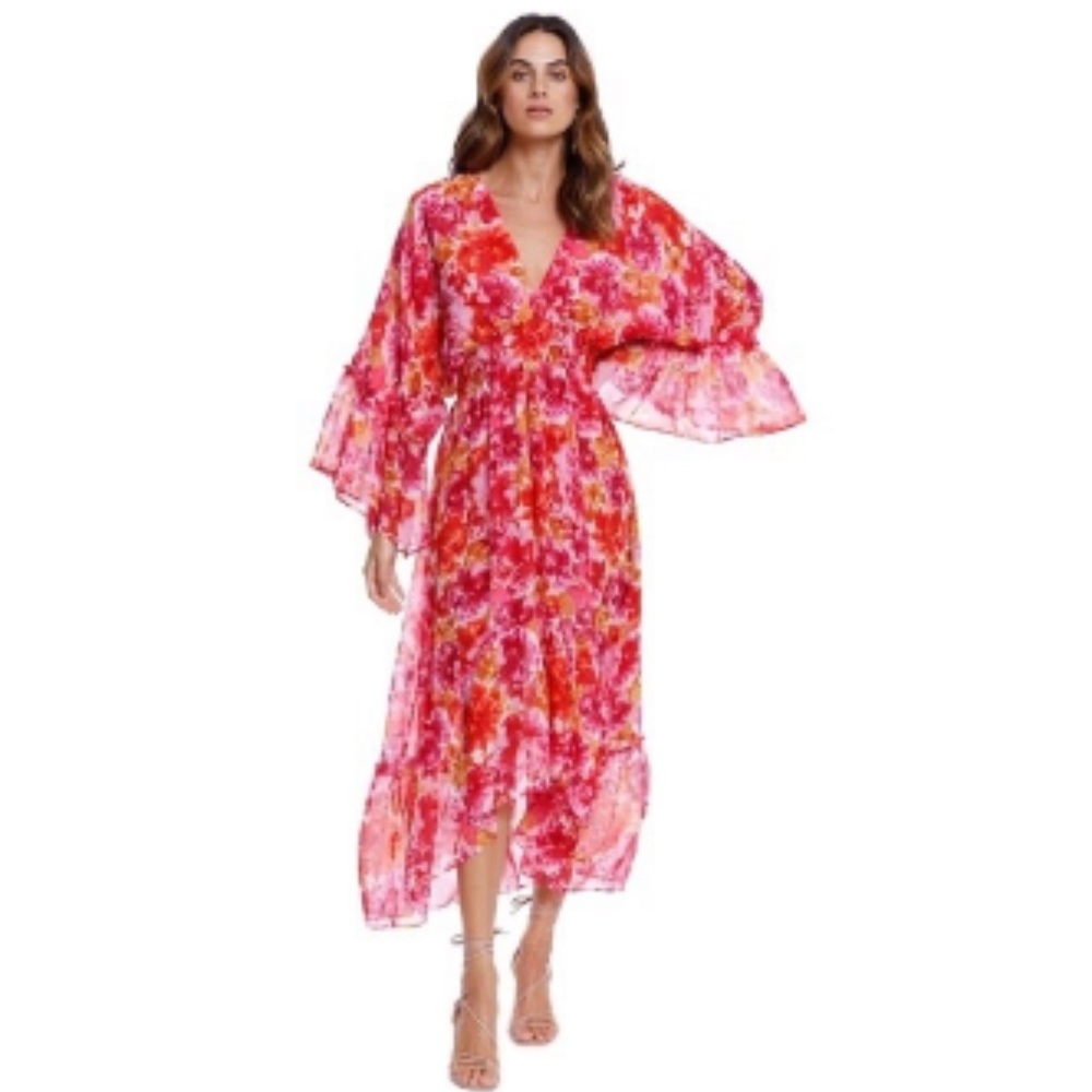 MISA Los Angeles Shadi Kimono Dress